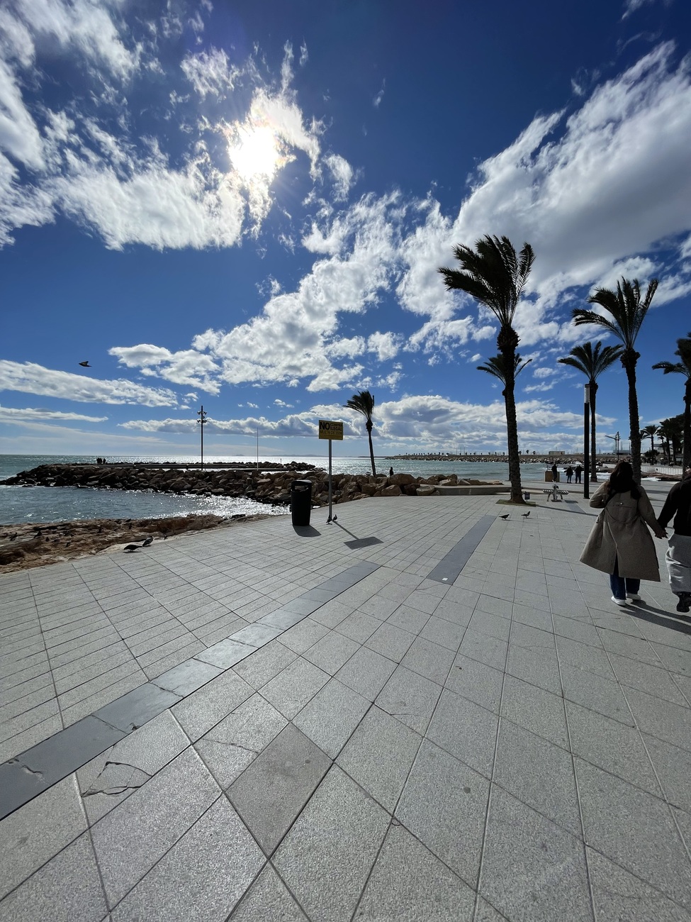 Living room in penthouse for sale in Torrevieja