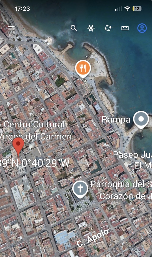Garden in penthouse for sale in Torrevieja