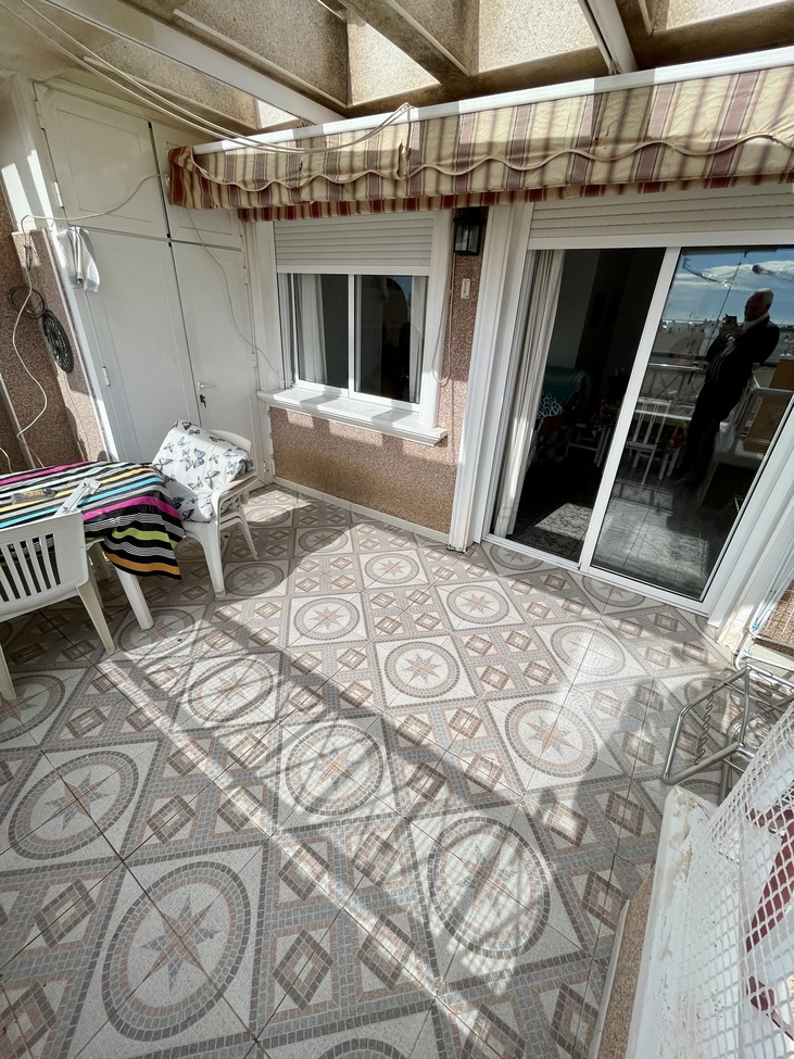 Bedroom in penthouse for sale in Torrevieja