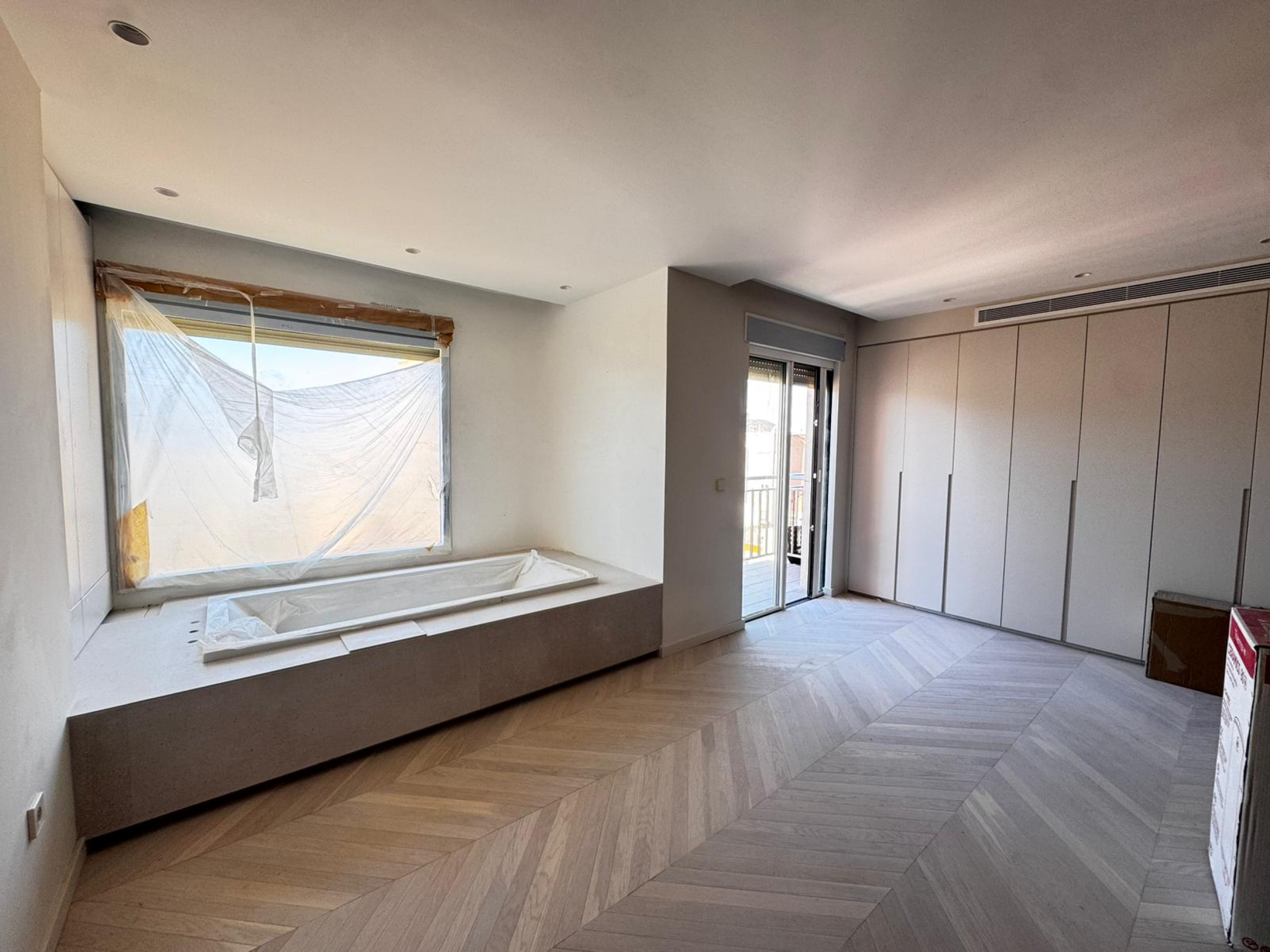 Bedroom in penthouse for sale in Cartagena