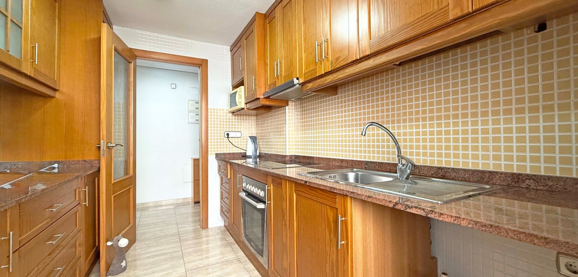 Garden in apartment for sale in Torrevieja