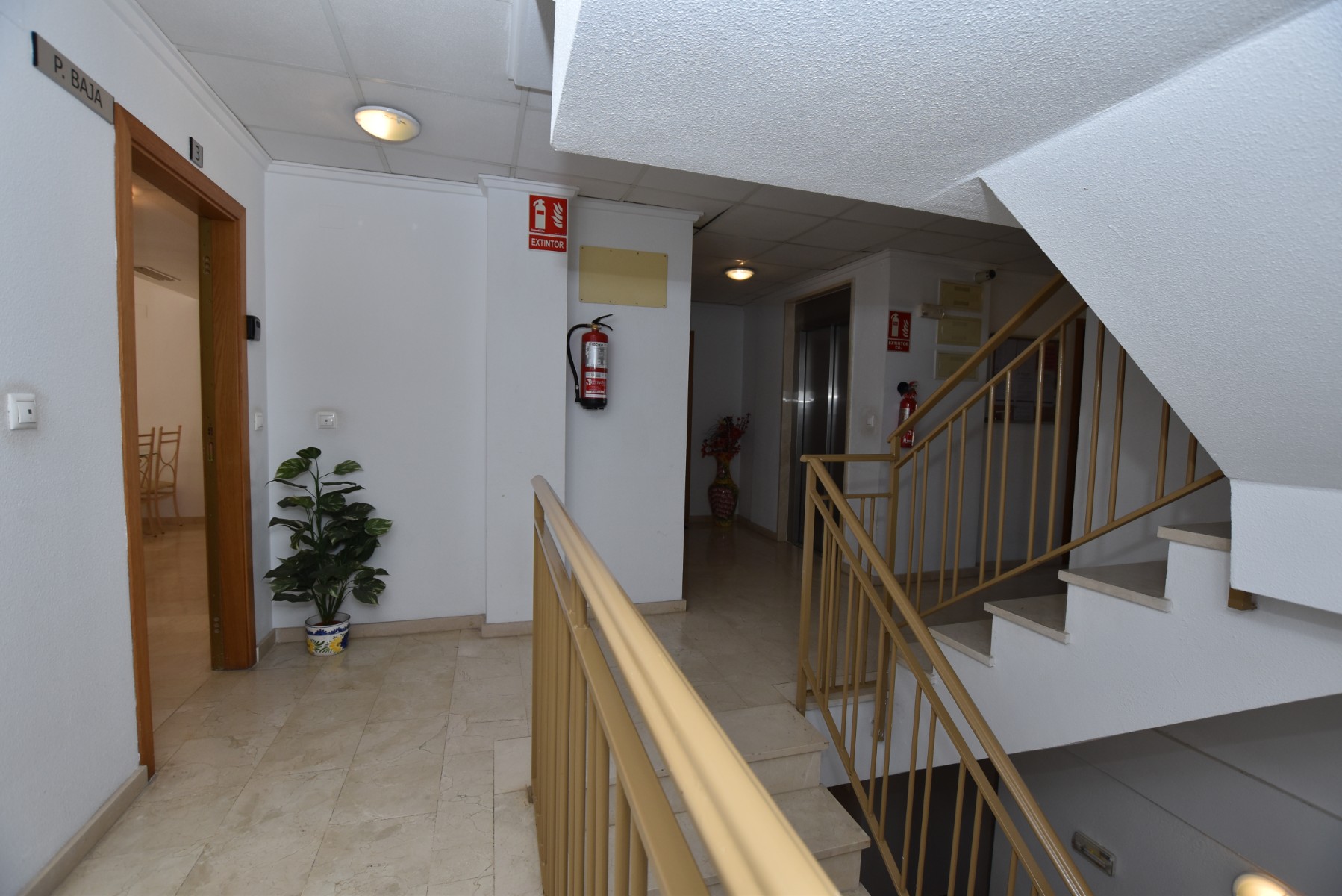 Pool area in apartment for sale in Algorfa