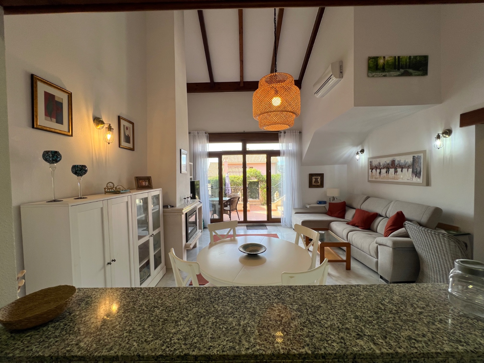 Garden in bungalow for sale in Algorfa