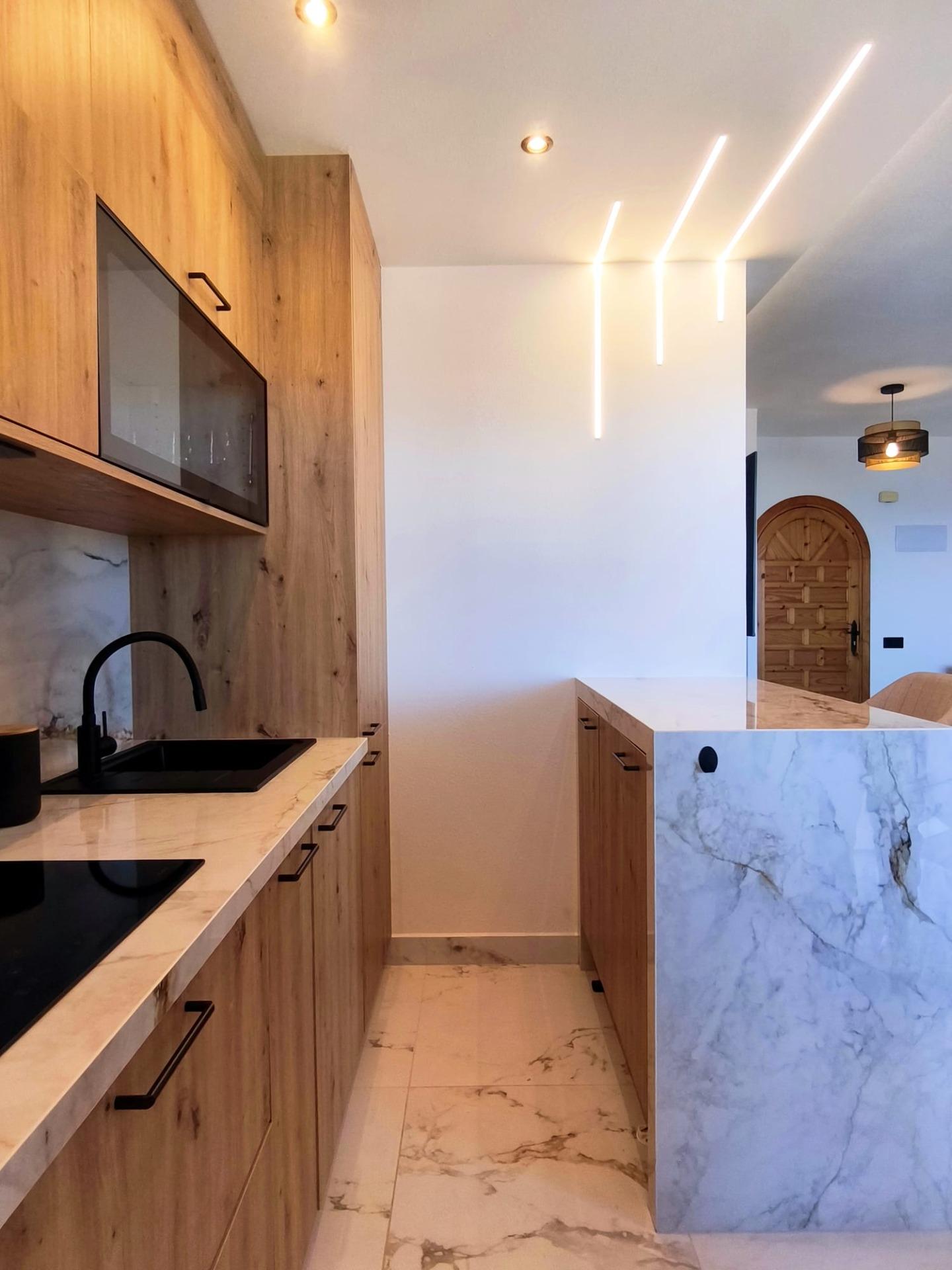 Pool area in apartment for sale in Torrevieja