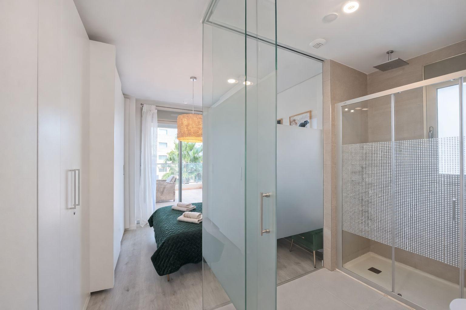 Master bedroom in apartment for sale in Orihuela Costa