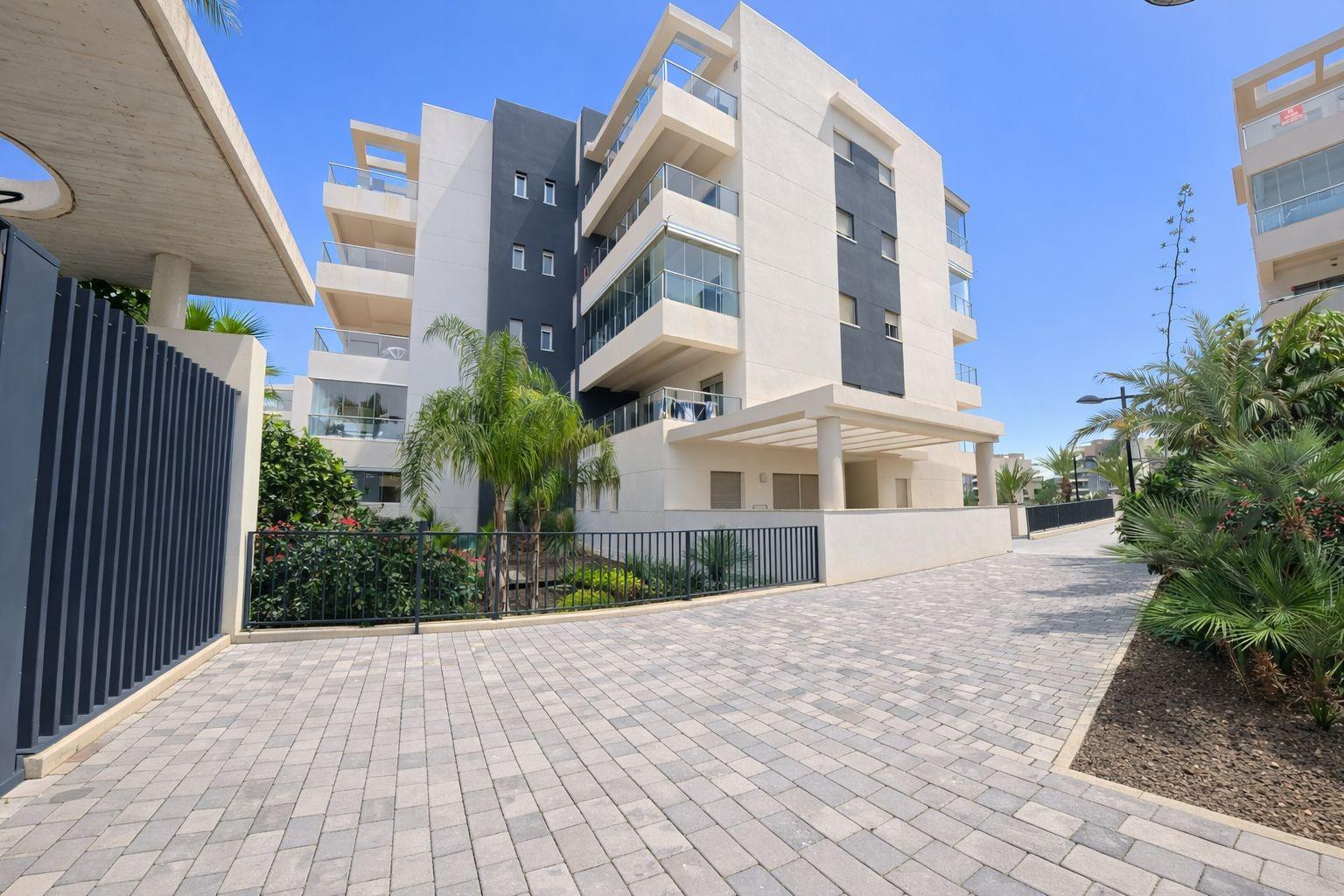 Pool area in apartment for sale in Orihuela Costa