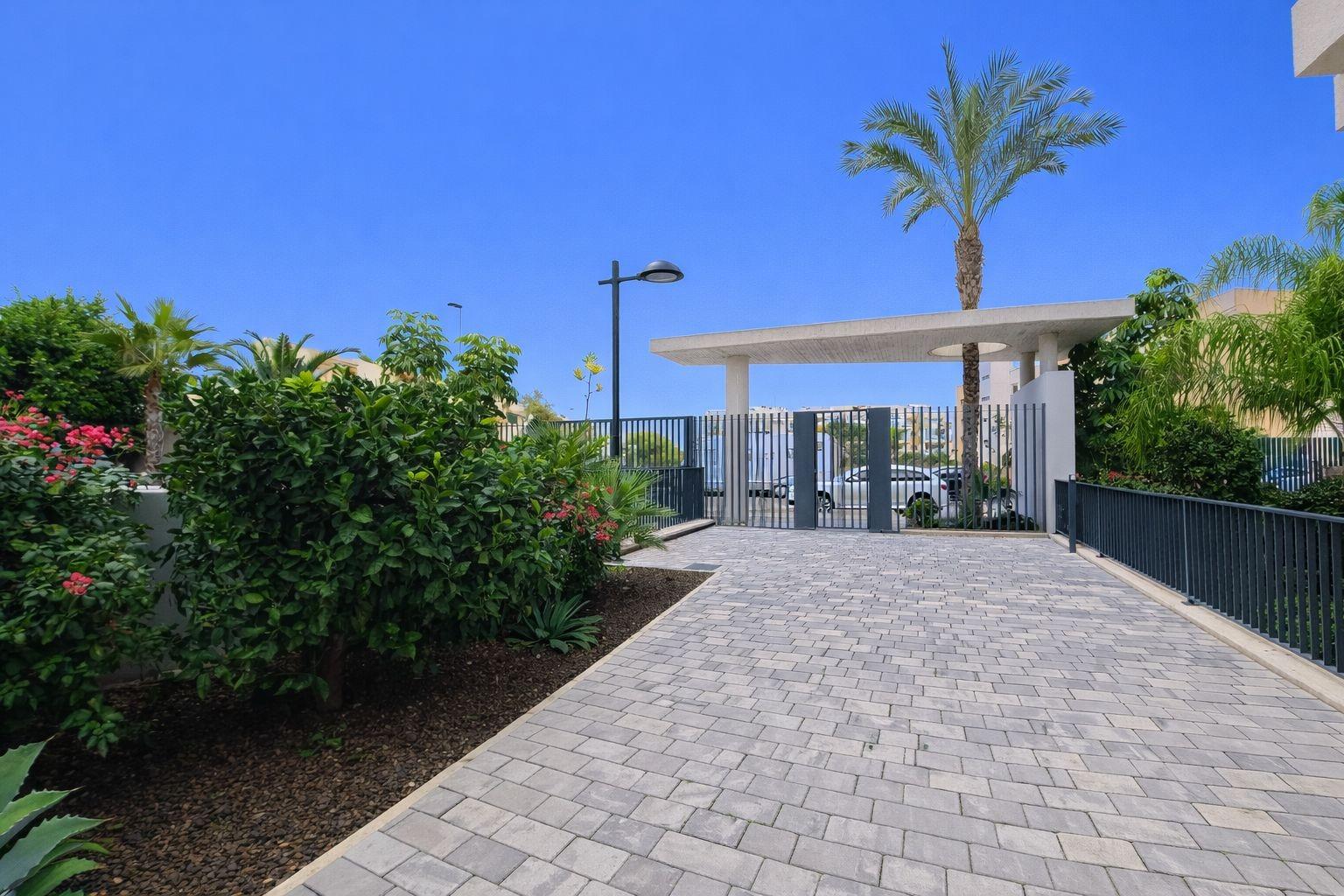 Pool area in apartment for sale in Orihuela Costa
