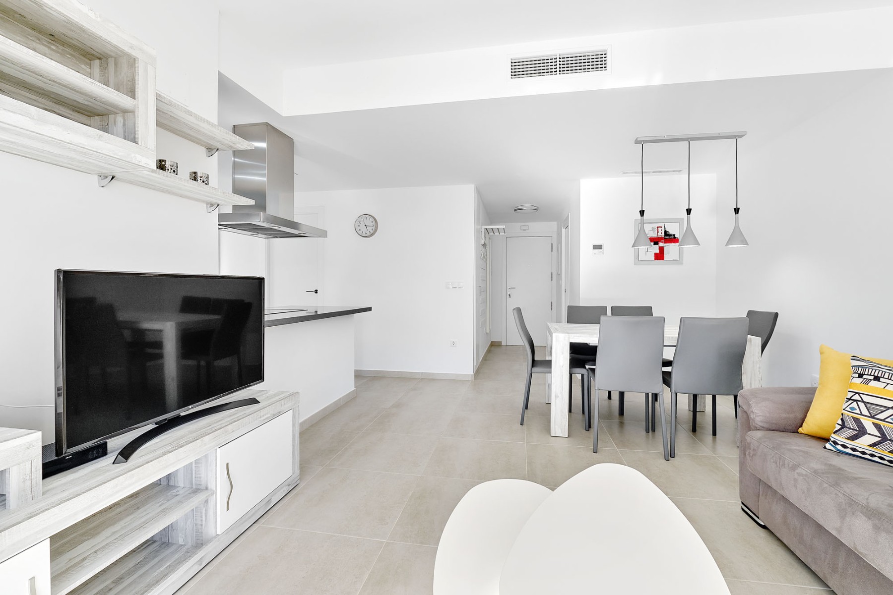 Living room in apartment for sale in Orihuela Costa