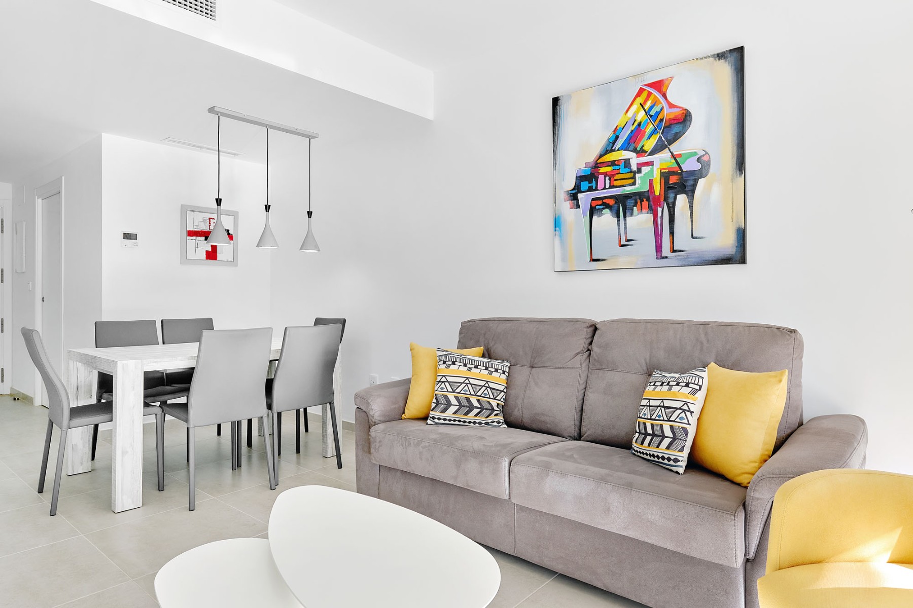 Bathroom in apartment for sale in Orihuela Costa