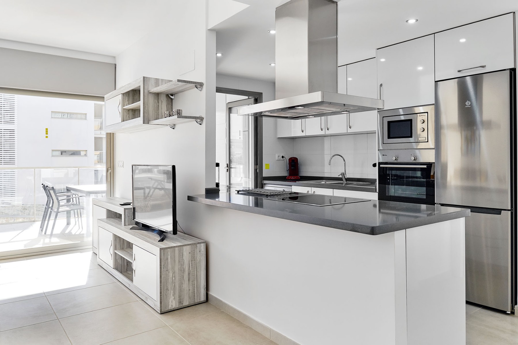 Garden in apartment for sale in Orihuela Costa