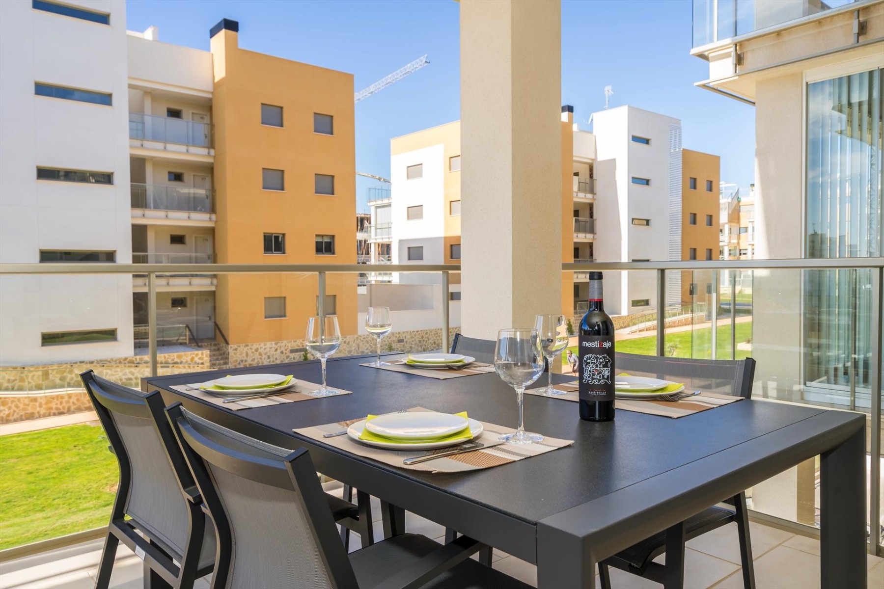 Dining area in apartment for sale in Orihuela Costa
