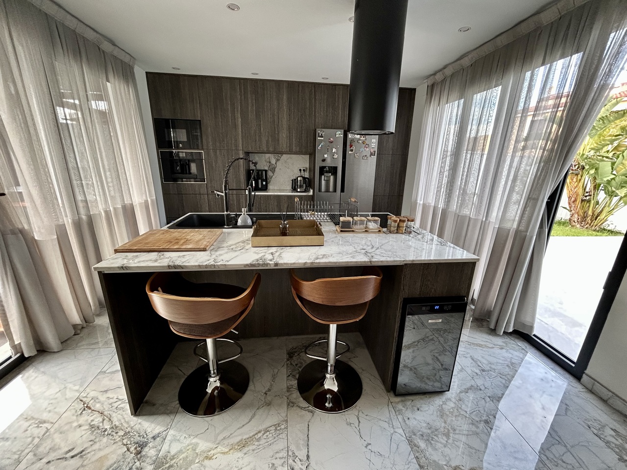 Master bedroom in villa for sale in Los Balcones