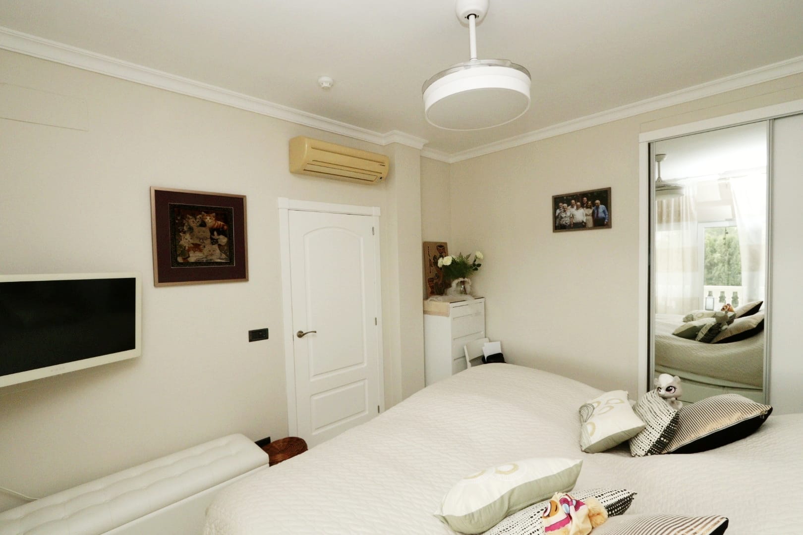 Pool area in apartment for sale in Benissa