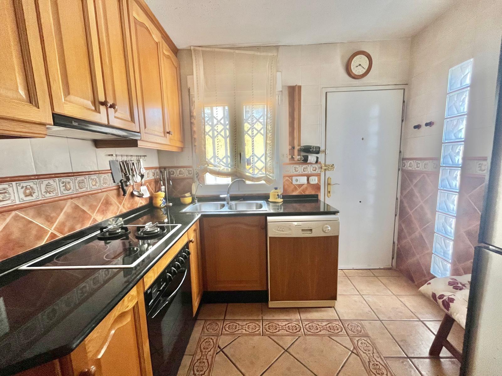 Pool area in villa for sale in Torrevieja