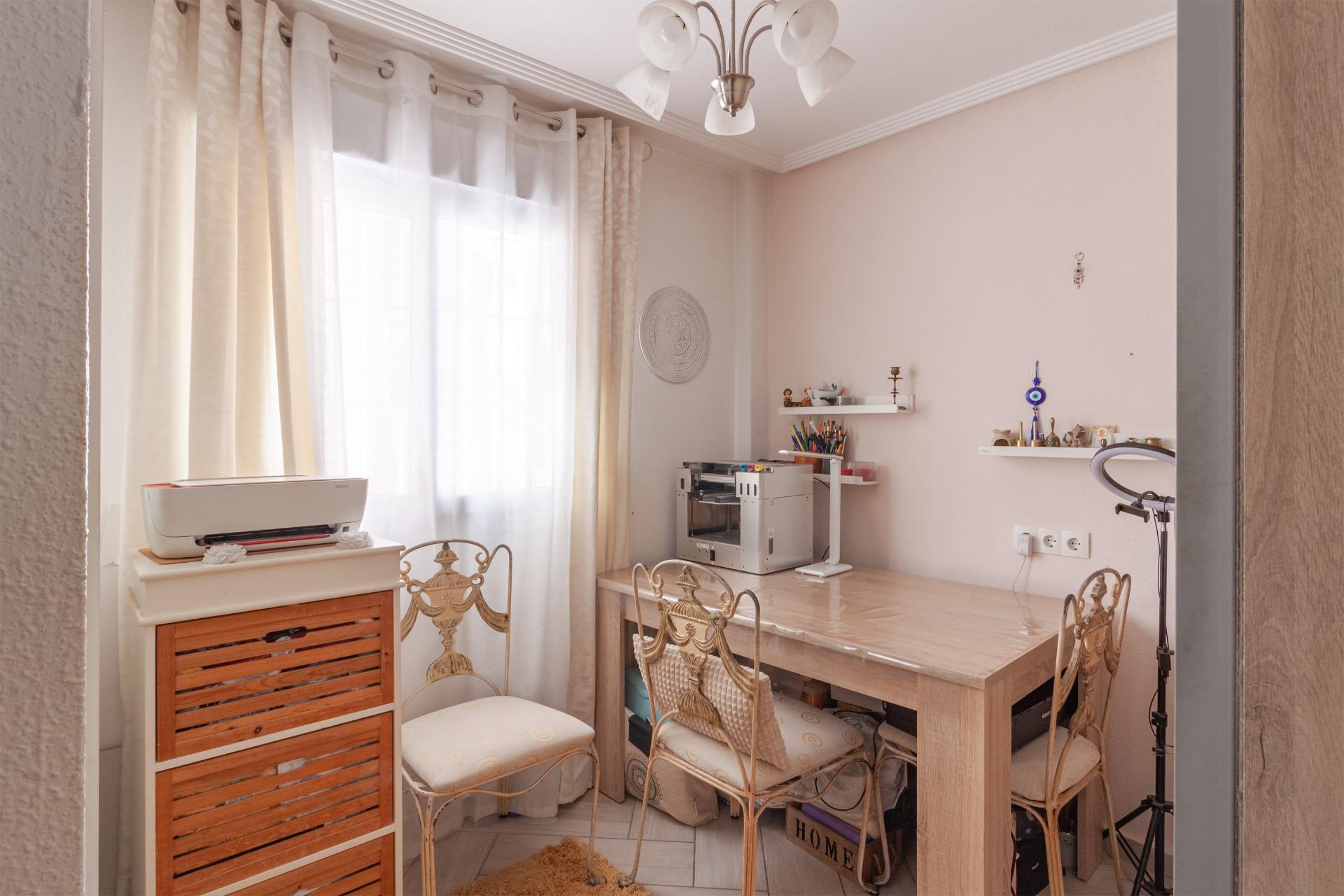 Master bedroom in villa for sale in Orihuela Costa