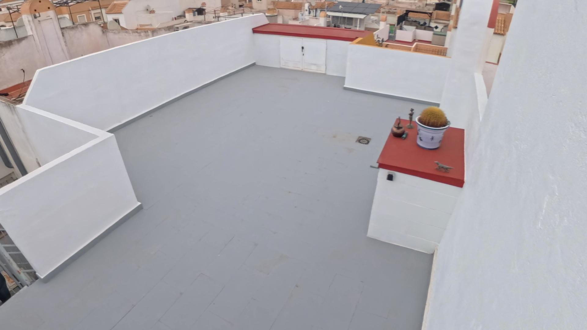 Exterior view in bungalow for sale in Torrevieja
