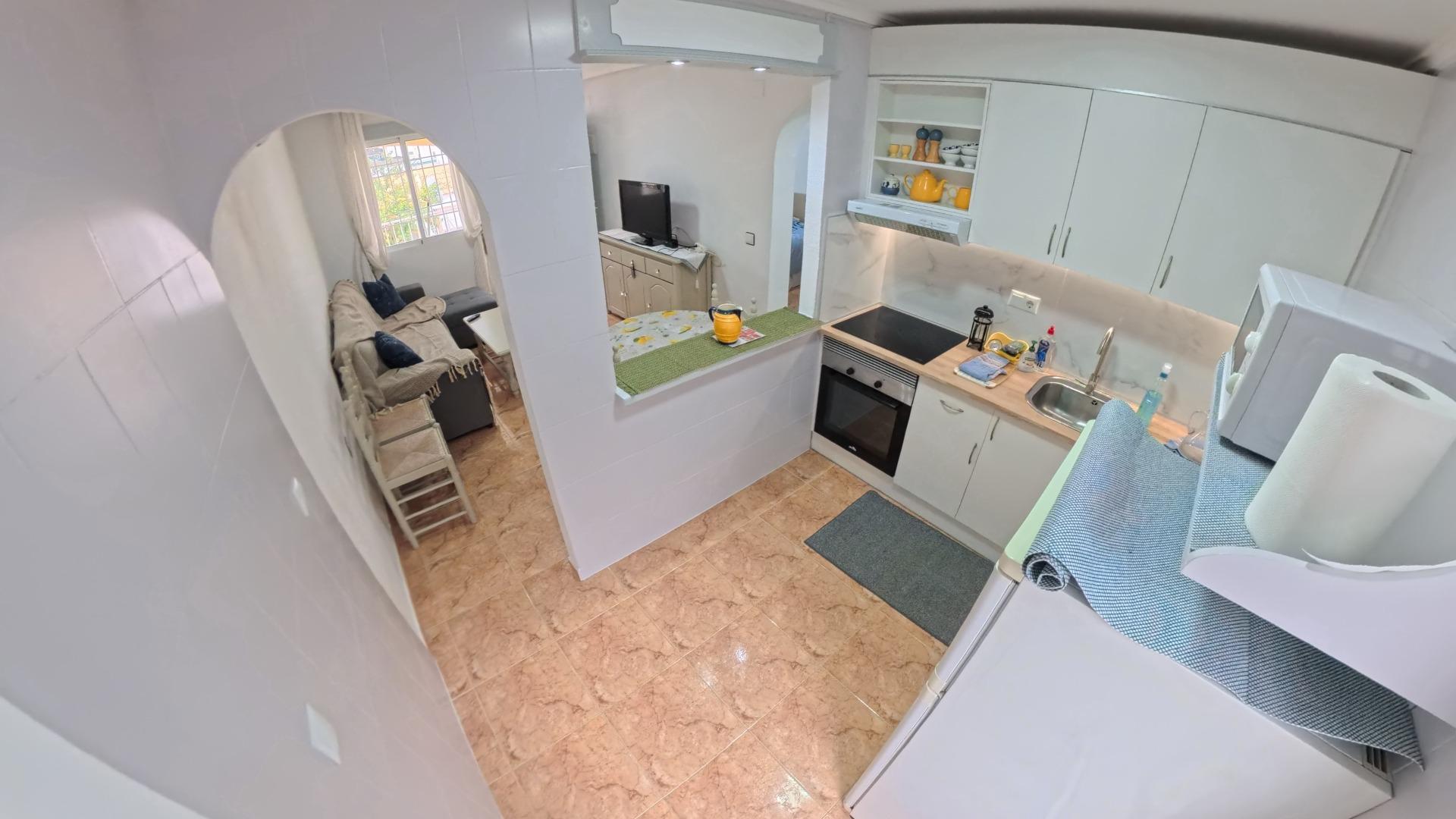 Garden in bungalow for sale in Torrevieja