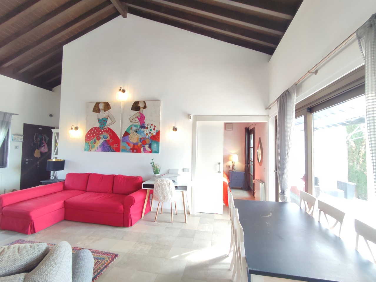 Living room in villa for sale in Peraleja Golf