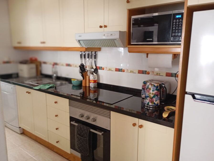 Pool area in apartment for sale in Daya Vieja