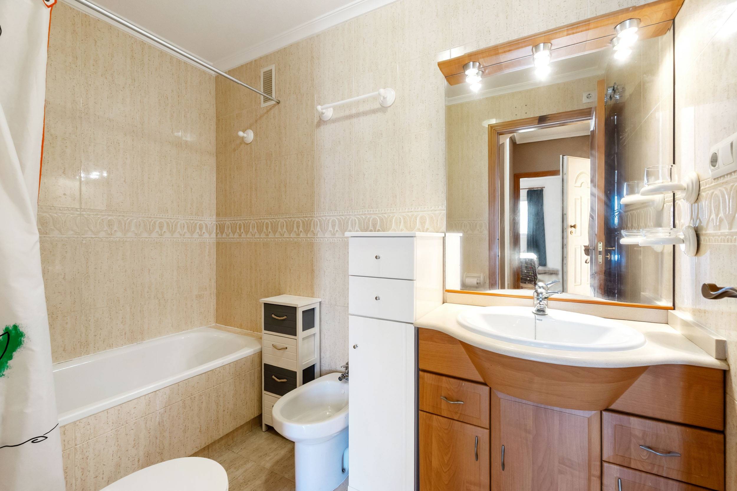 Living room in duplex for sale in Orihuela Costa
