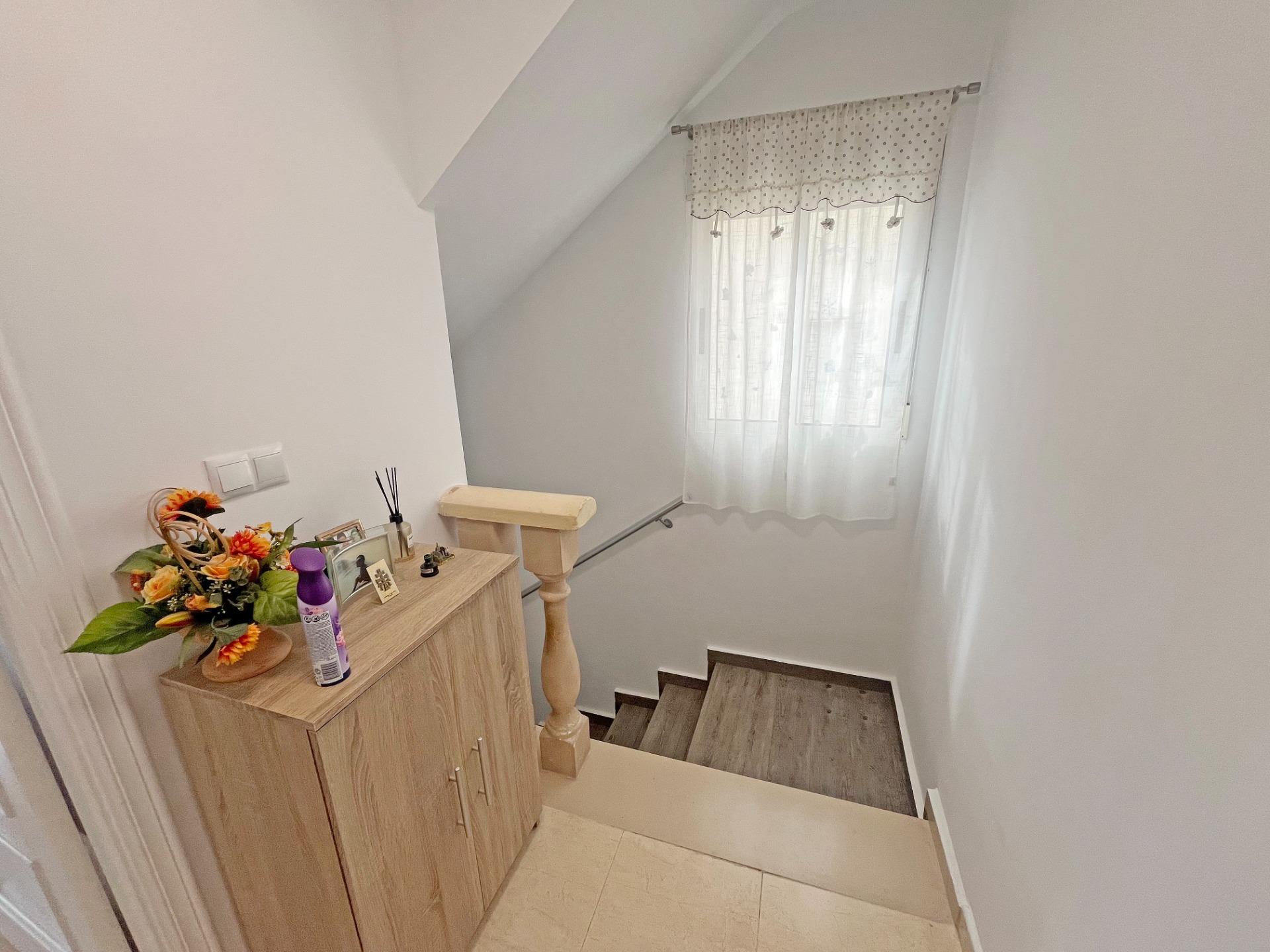 Living room in duplex for sale in San Miguel de Salinas