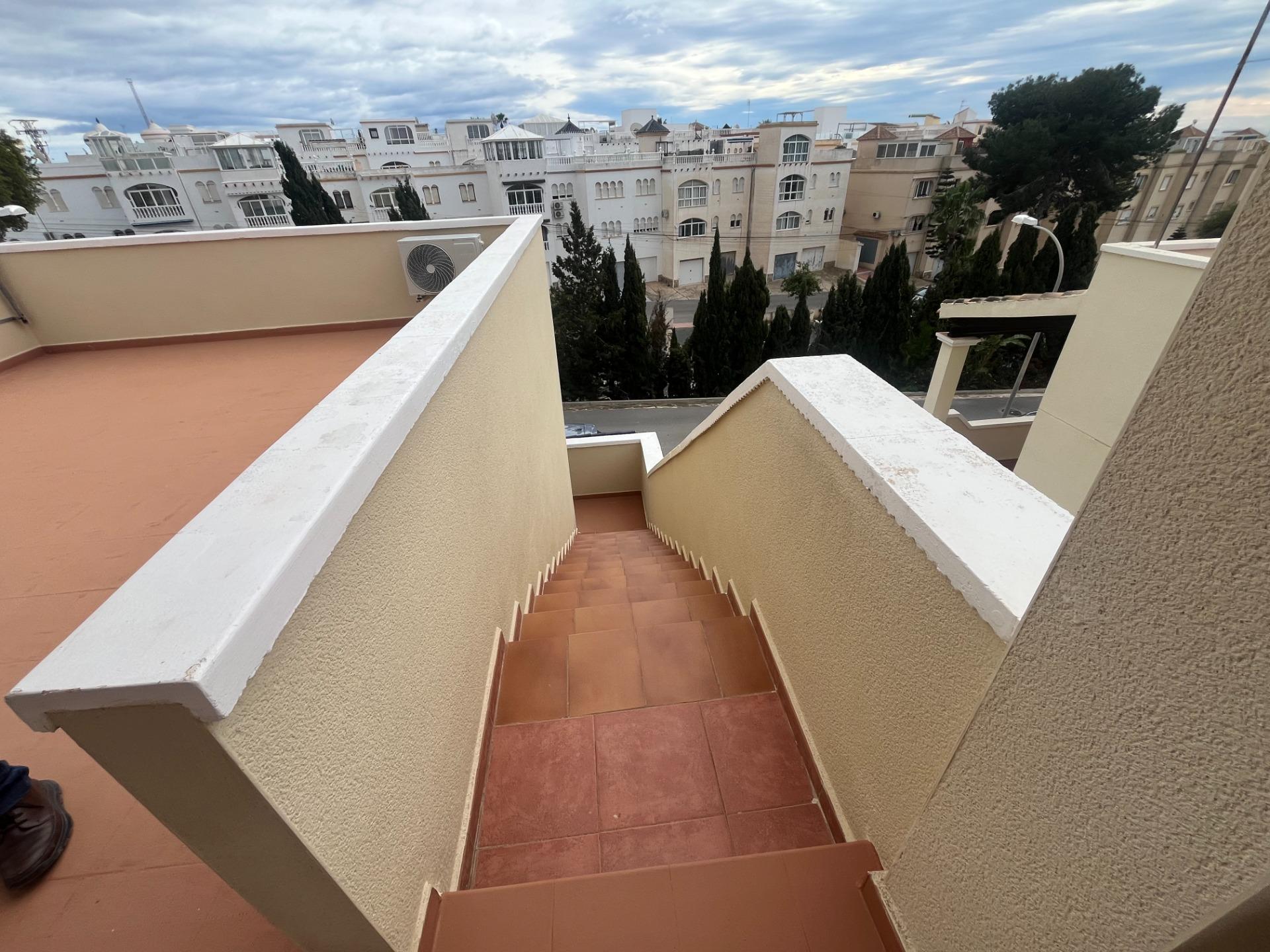 Garden in duplex for sale in San Miguel de Salinas