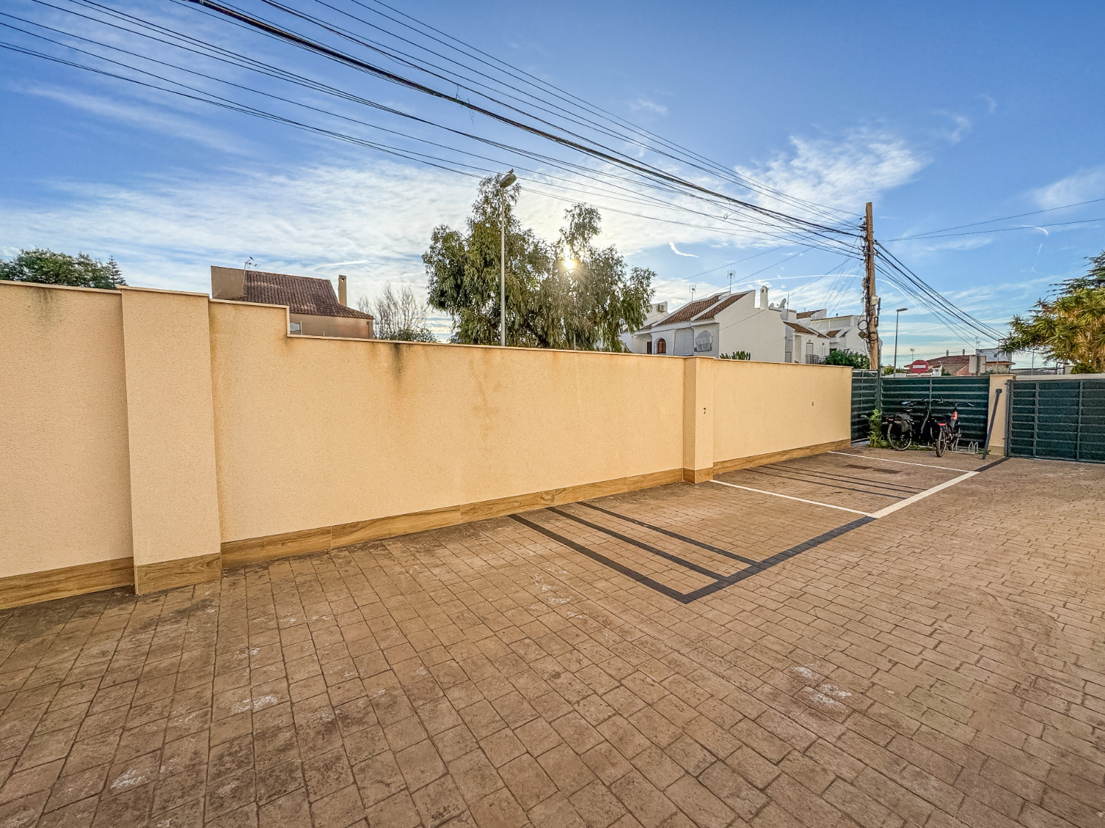 Garden in apartment for sale in Torrevieja
