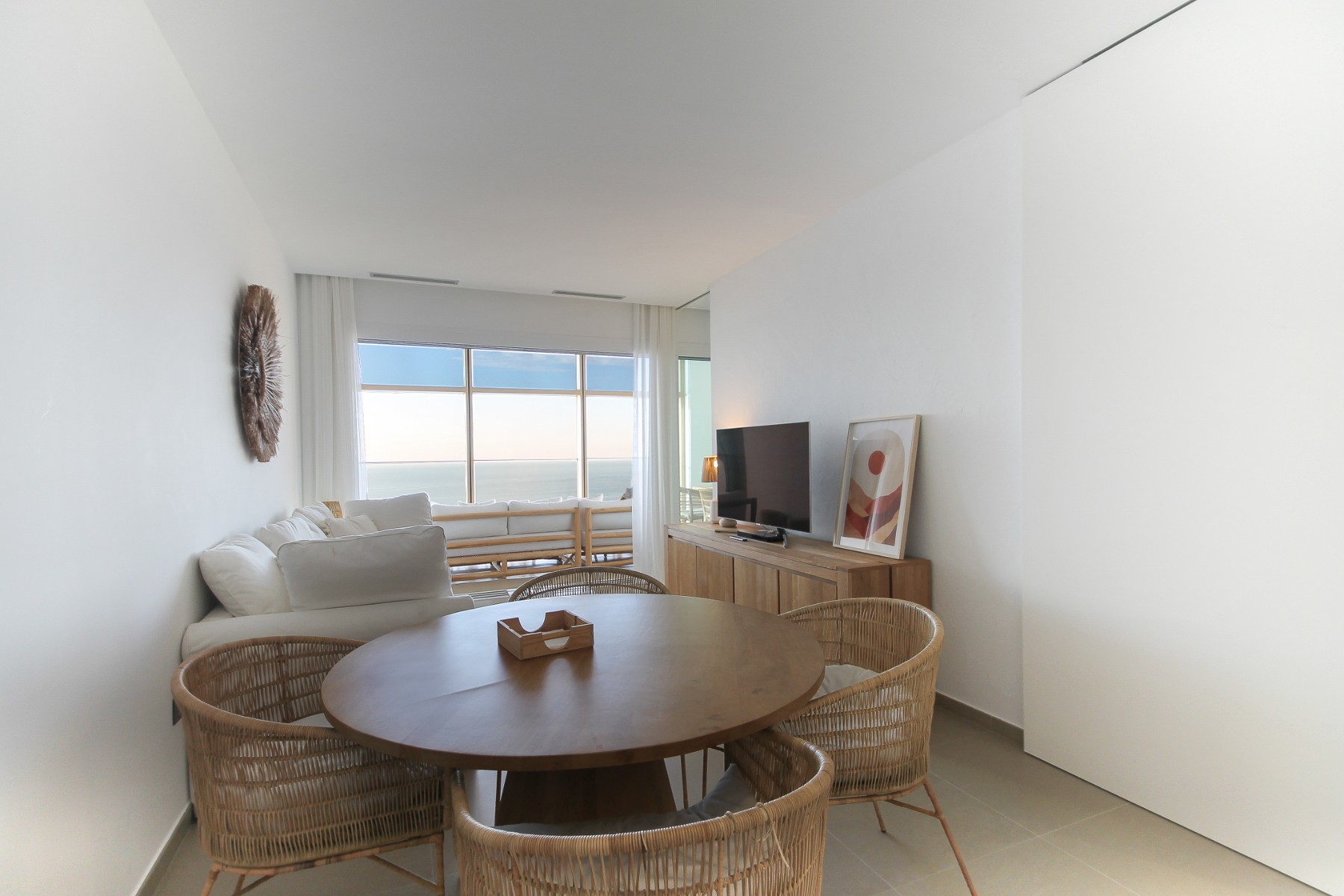 Pool area in apartment for sale in Benidorm