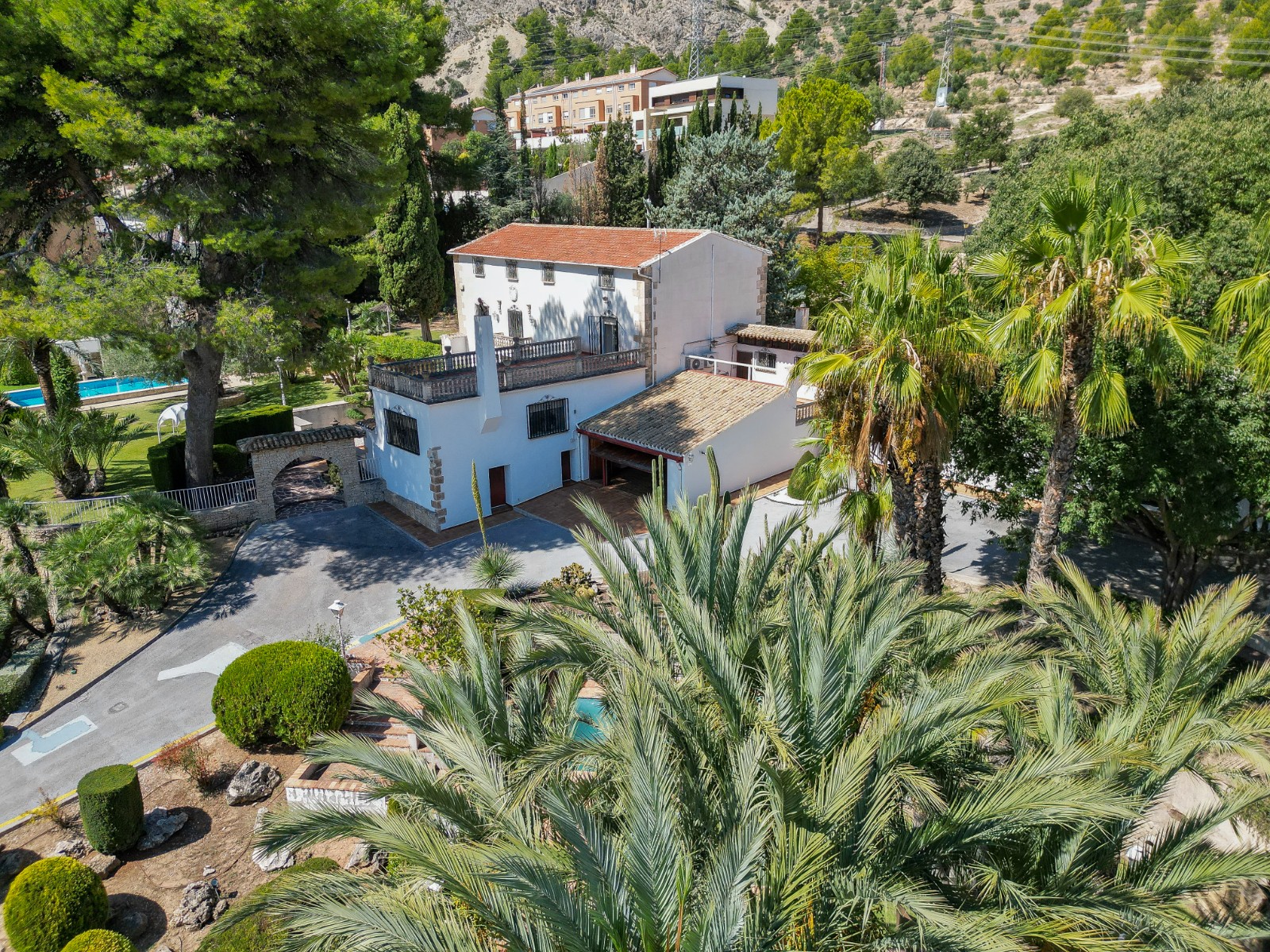 Bathroom in villa for sale in Alcoy