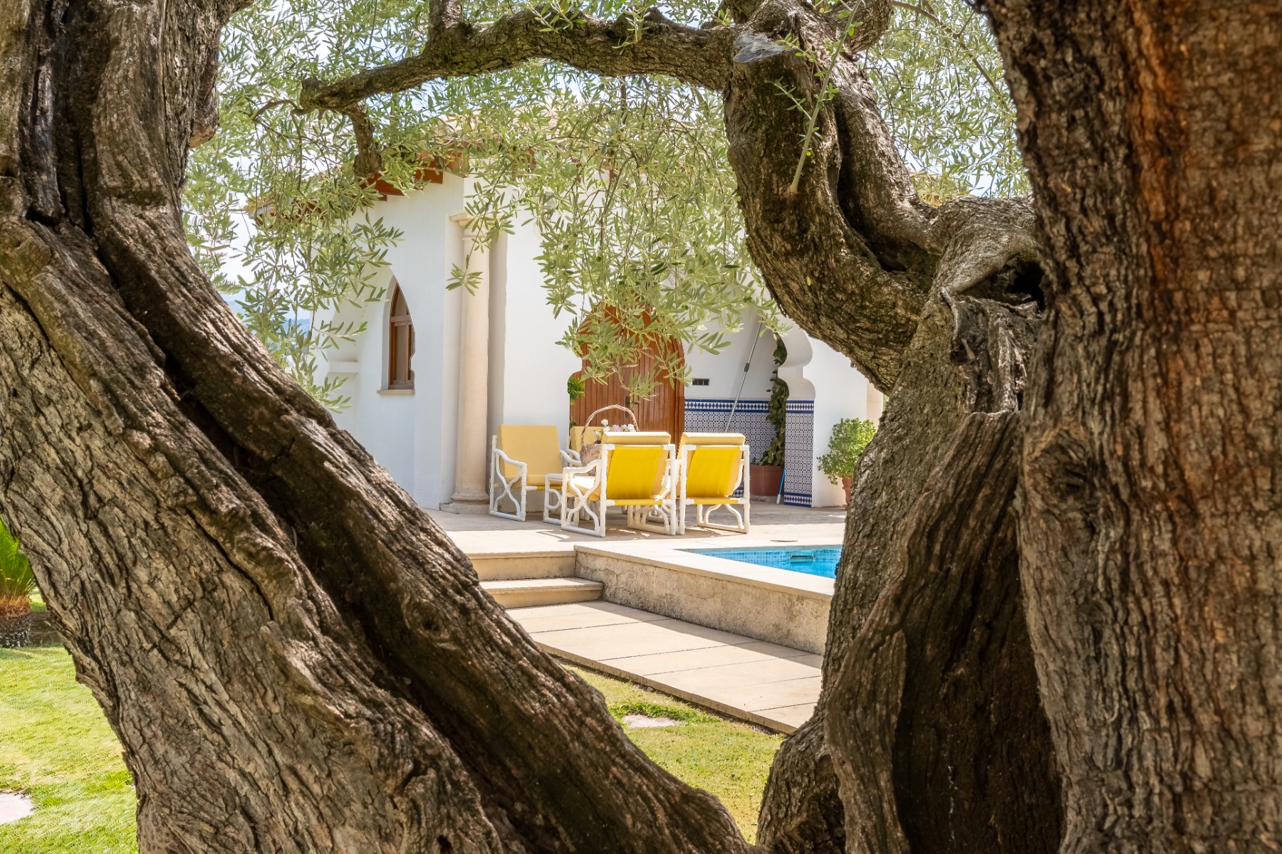 Living room in villa for sale in Alcoy