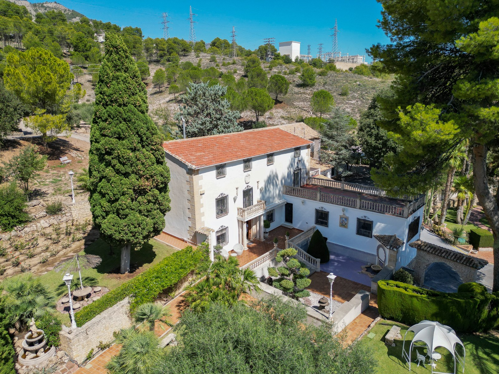 Bathroom in villa for sale in Alcoy