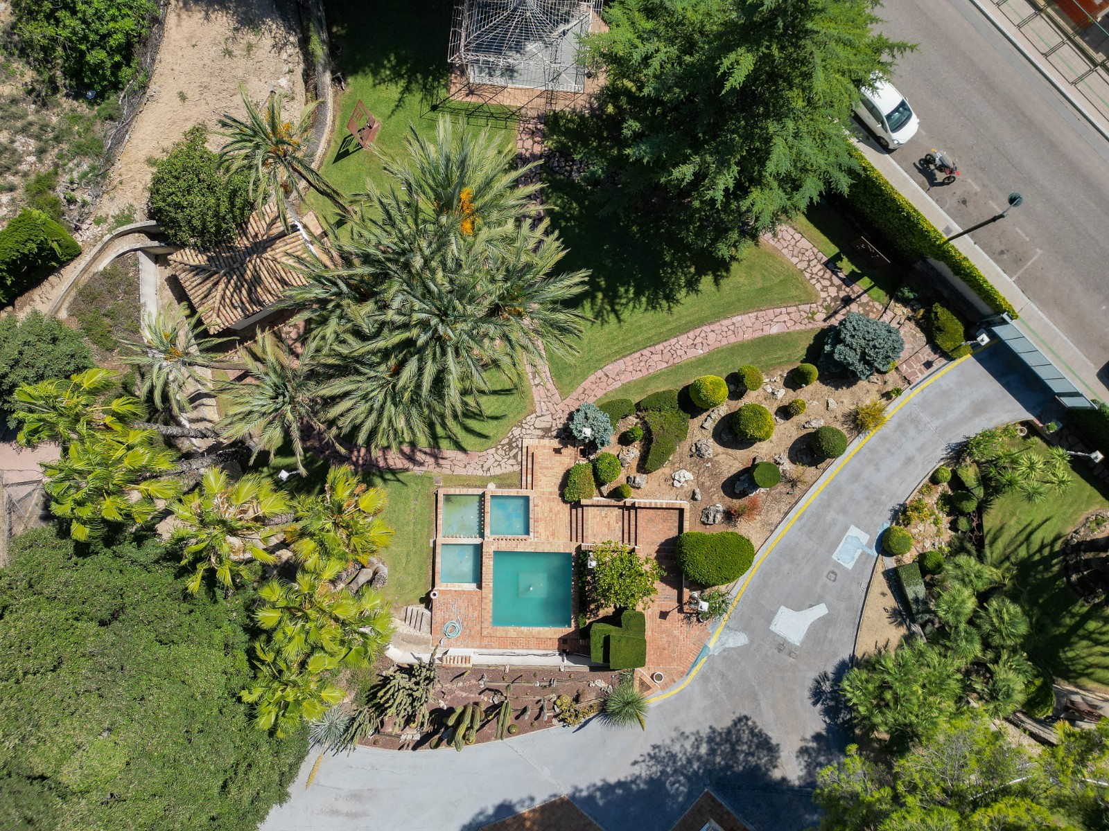 Terrace in villa for sale in Alcoy