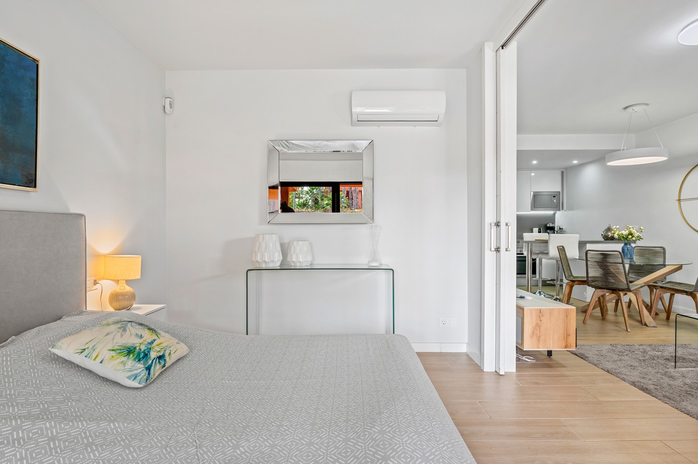 Master bedroom in apartment for sale in Orihuela Costa