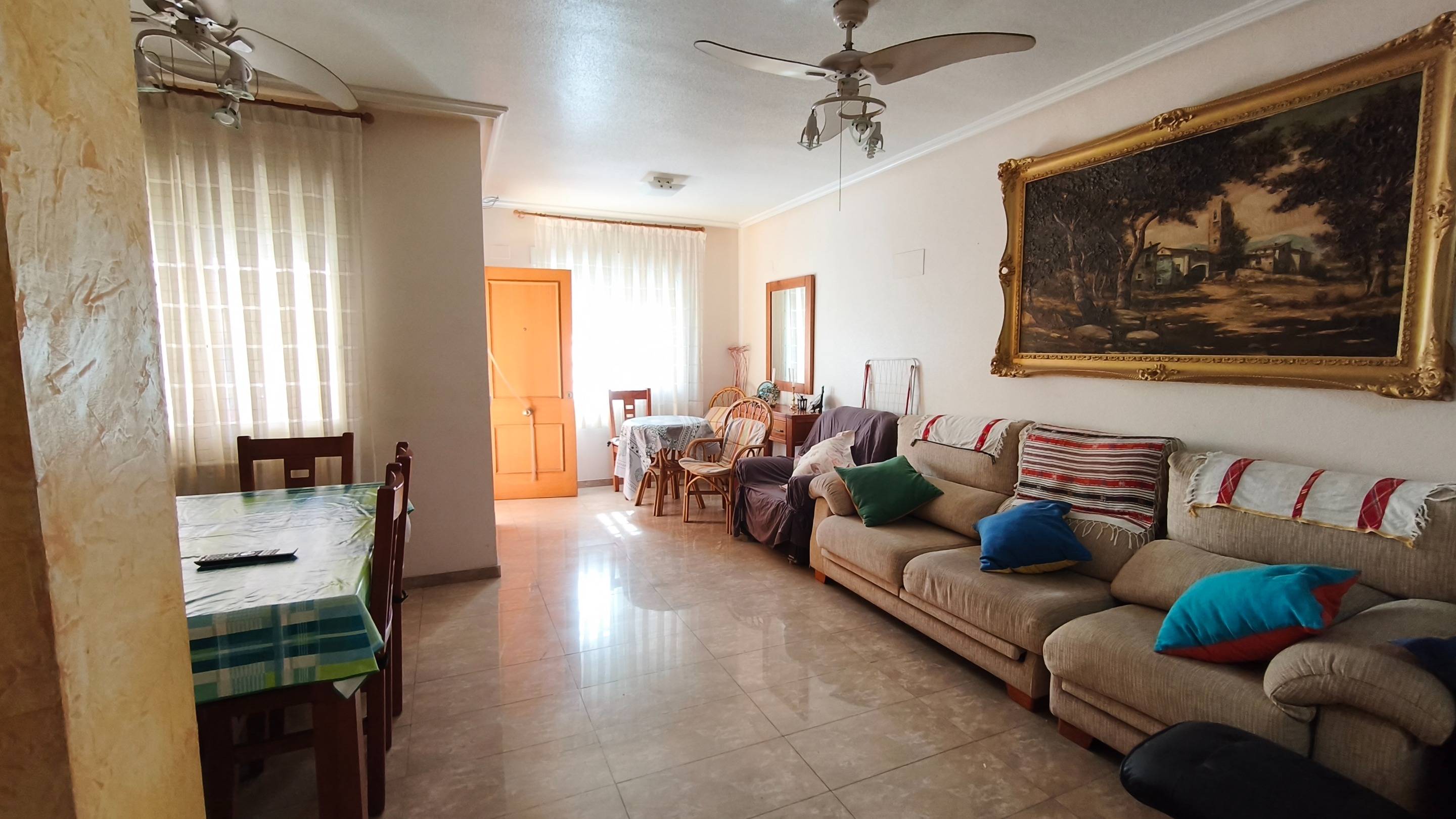 Garden in apartment for sale in Torrevieja