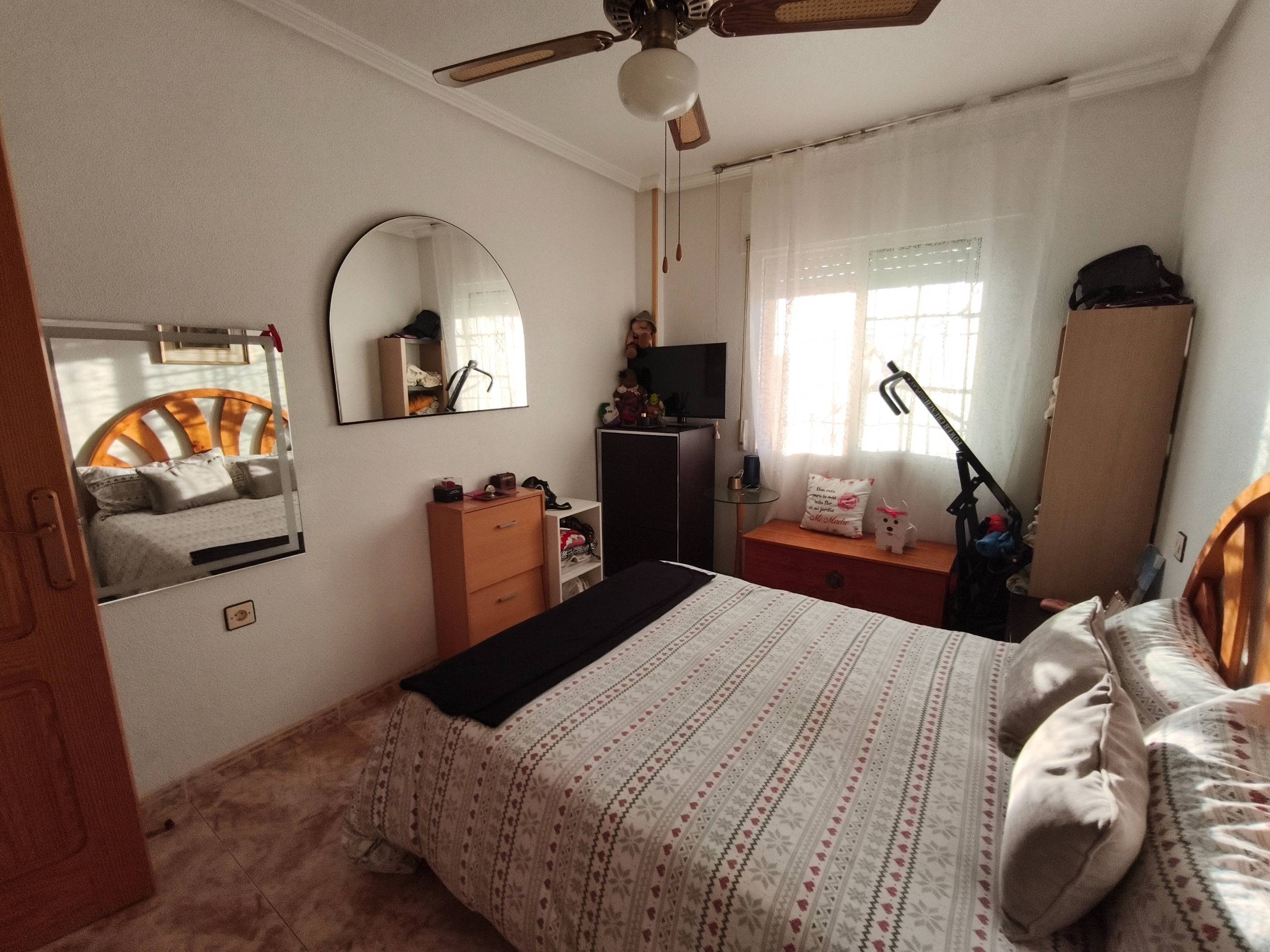 Master bedroom in terraced for sale in San Pedro del Pinatar