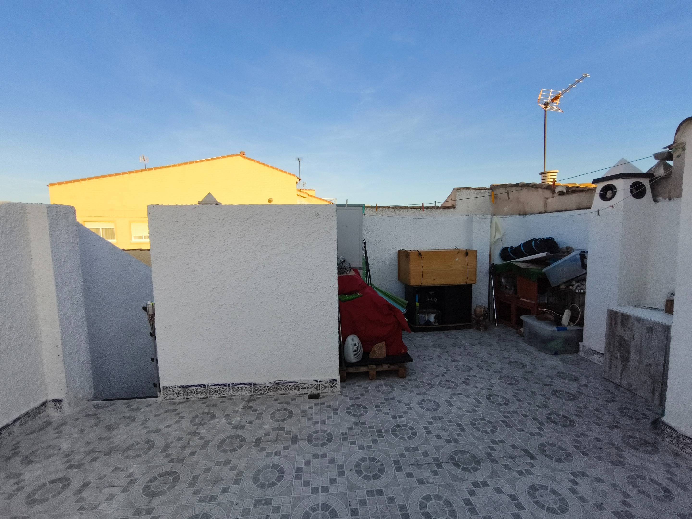 Pool area in terraced for sale in San Pedro del Pinatar