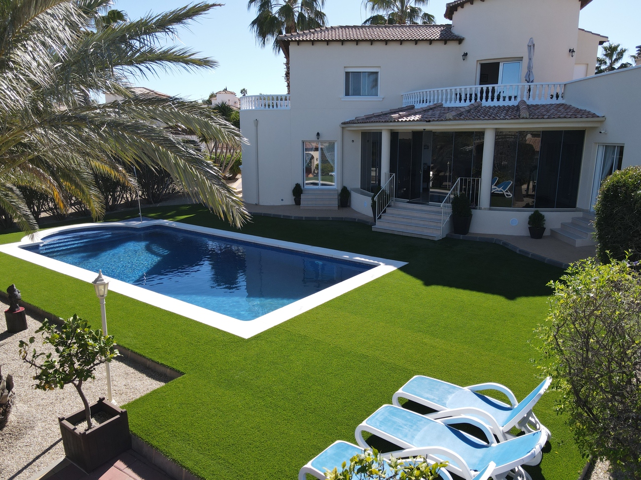 Exterior view in villa for sale in Campos del Río