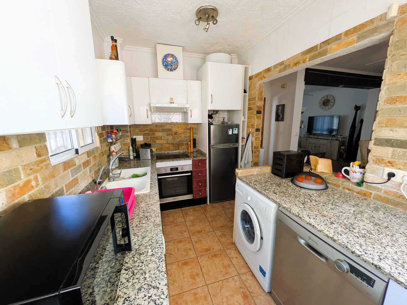 Living room in villa for sale in San Miguel de Salinas