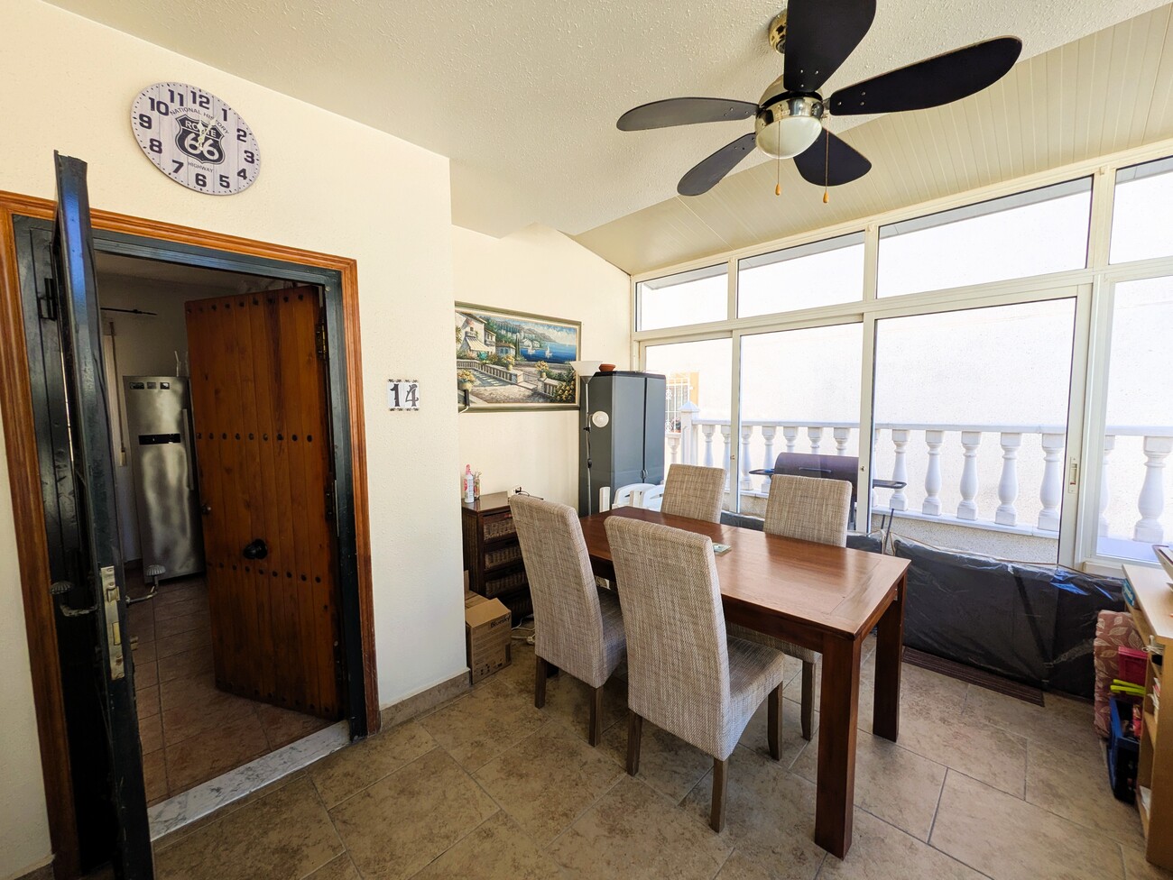 Dining area in villa for sale in San Miguel de Salinas