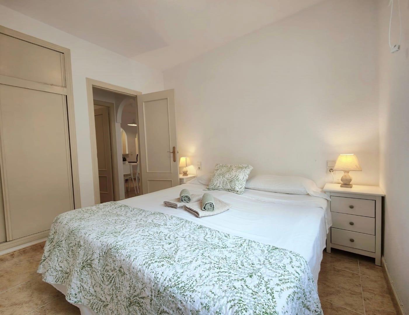 Pool area in apartment for sale in Torrevieja