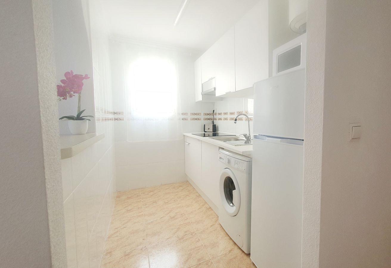Terrace in penthouse for sale in Torrevieja