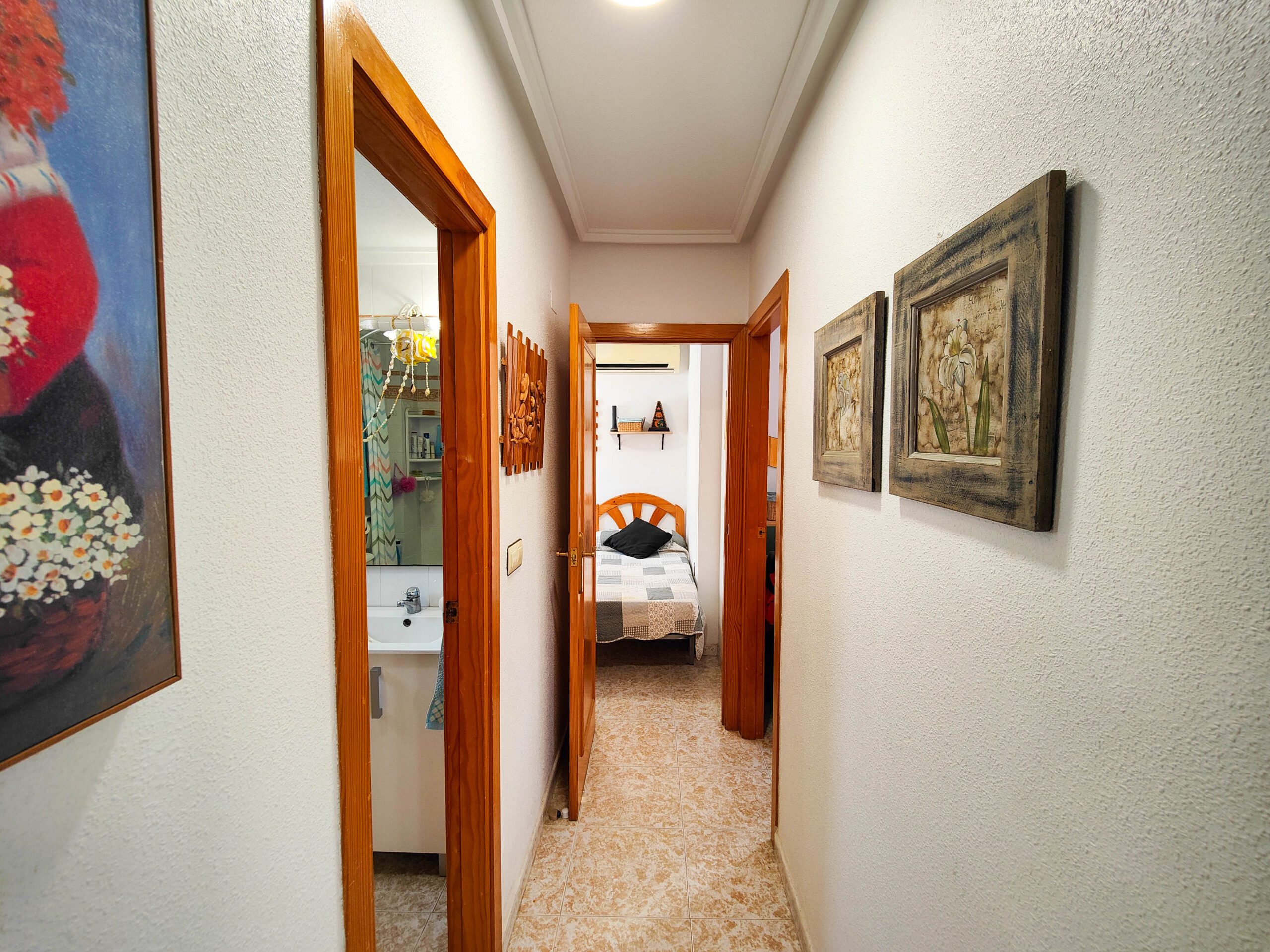 Living room in penthouse for sale in Torrevieja
