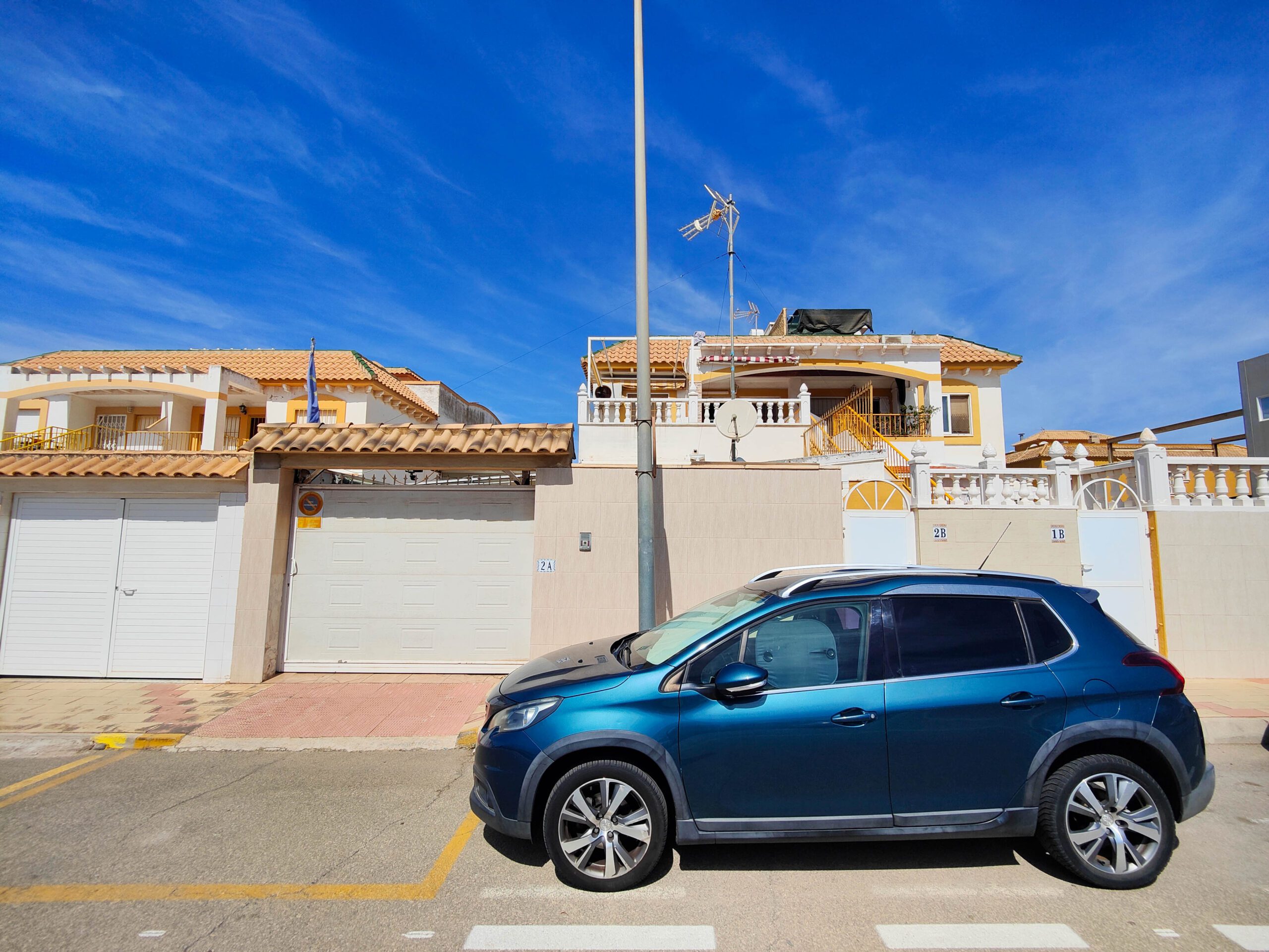 Master bedroom in penthouse for sale in Torrevieja