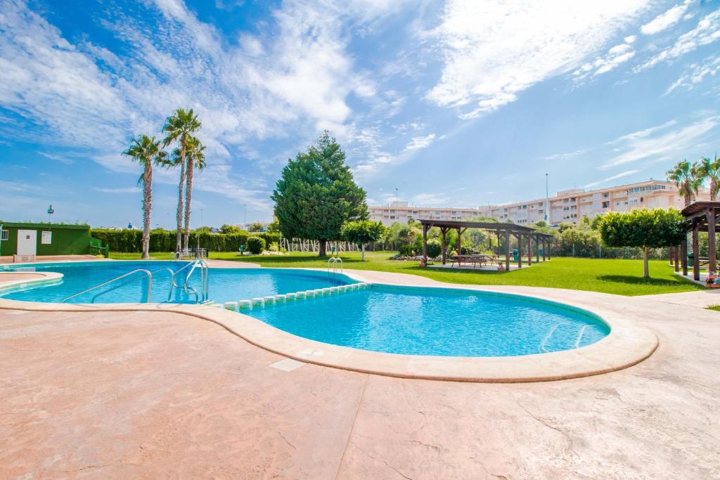 Terrace in penthouse for sale in Torrevieja