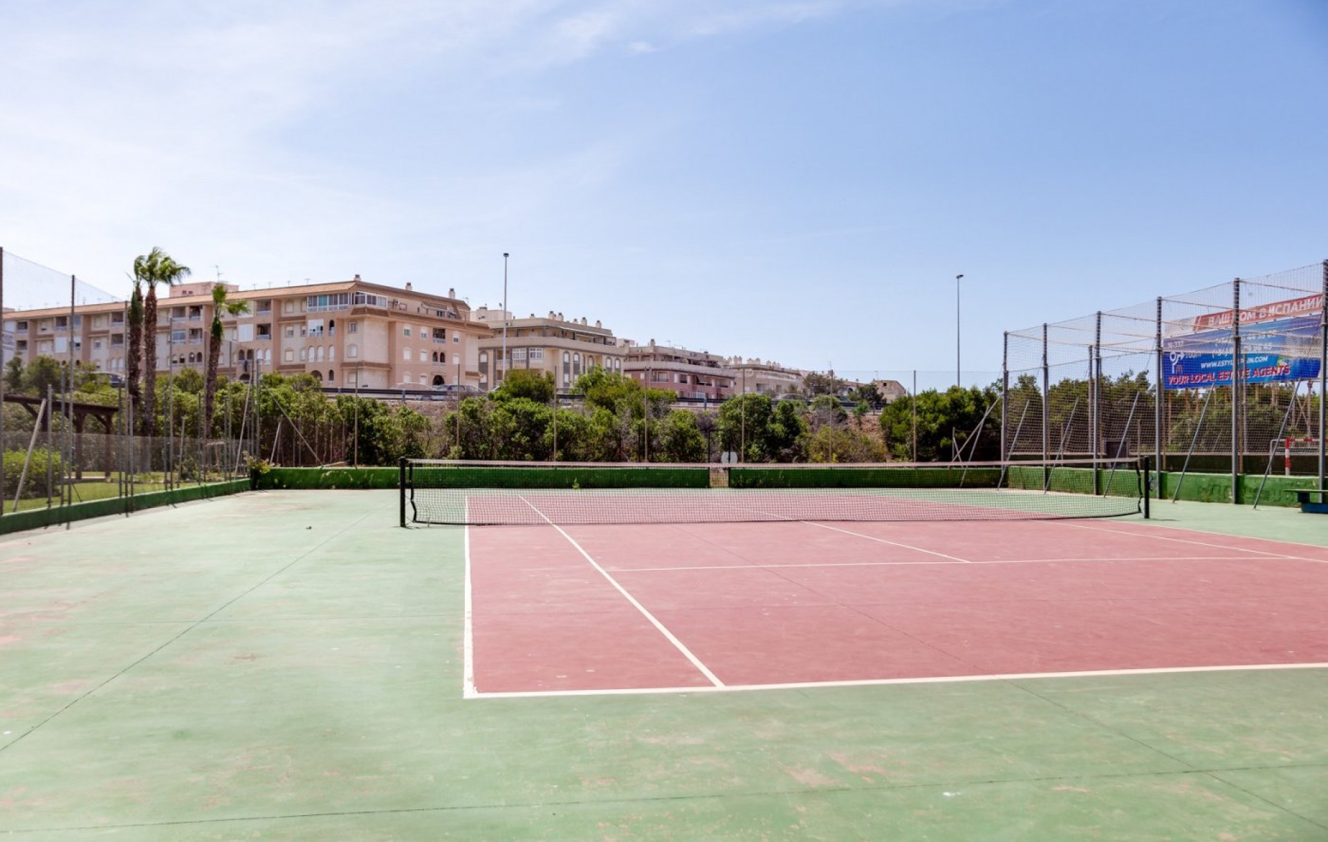 Pool area in penthouse for sale in Torrevieja
