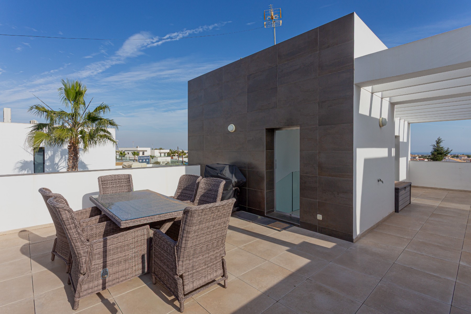 Living room in villa for sale in Orihuela Costa
