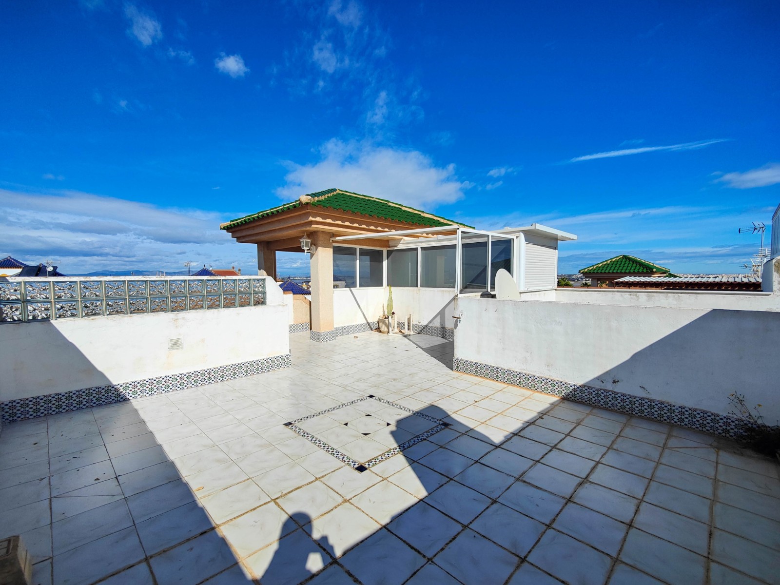 Master bedroom in penthouse for sale in Torrevieja