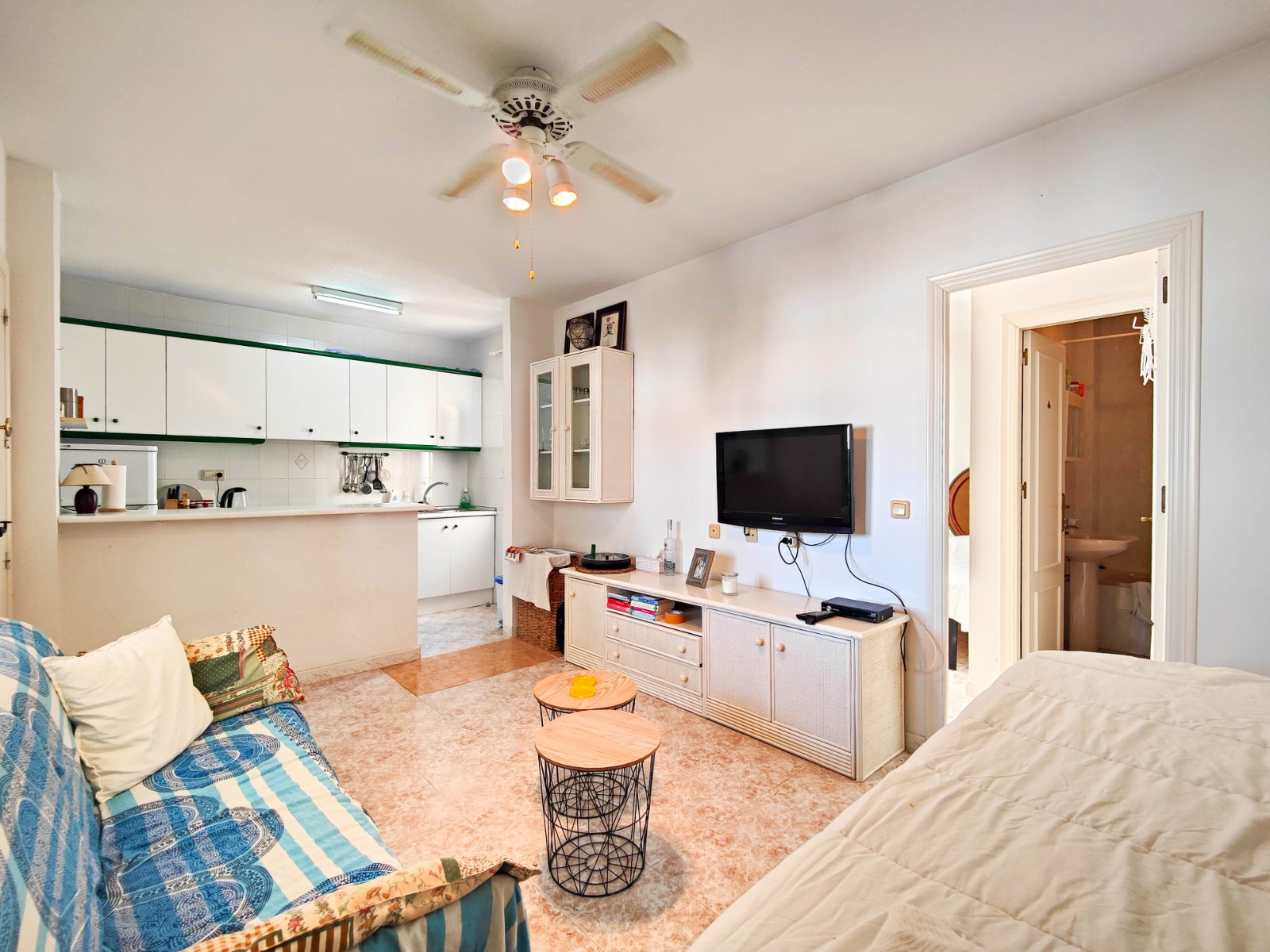 Pool area in penthouse for sale in Torrevieja