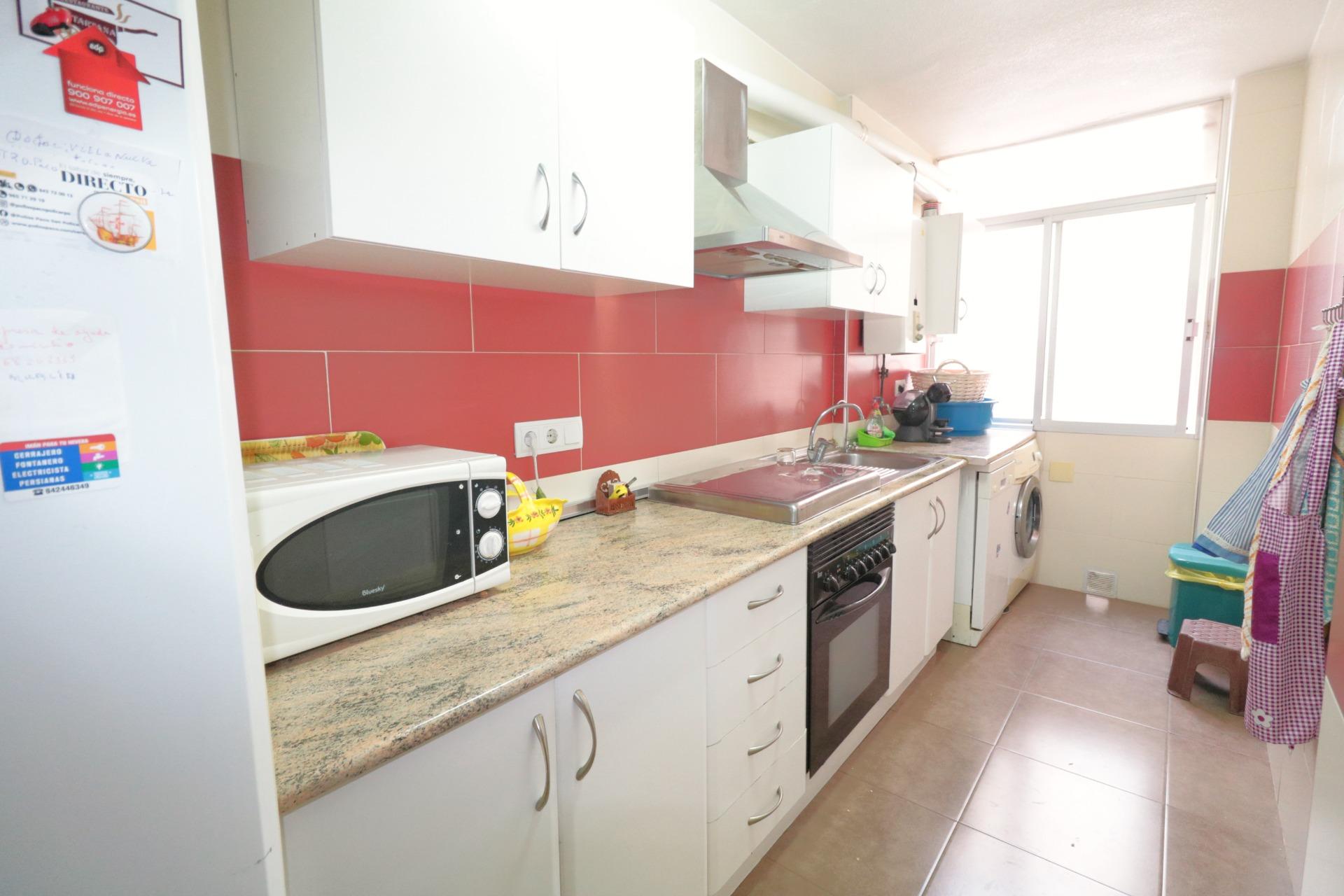 Pool area in apartment for sale in Torrevieja