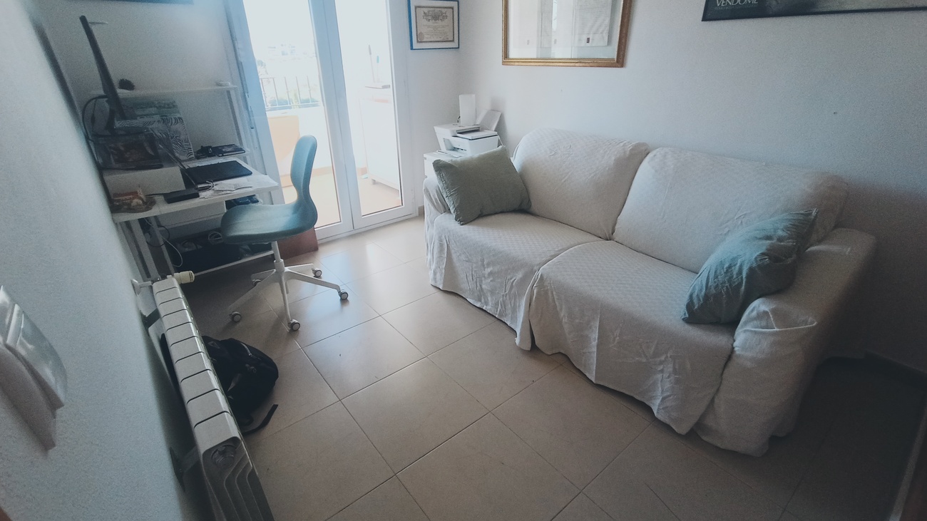 Garden in apartment for sale in Hacienda Riquelme Golf Resort